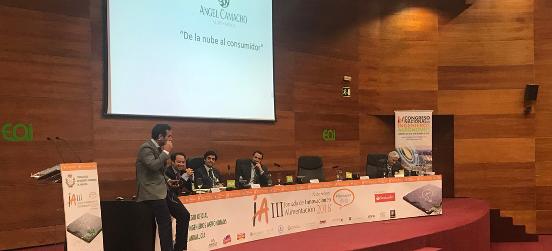 Jorge Gómez en la III Jornada de Innovación en Alimentación de Sevilla
